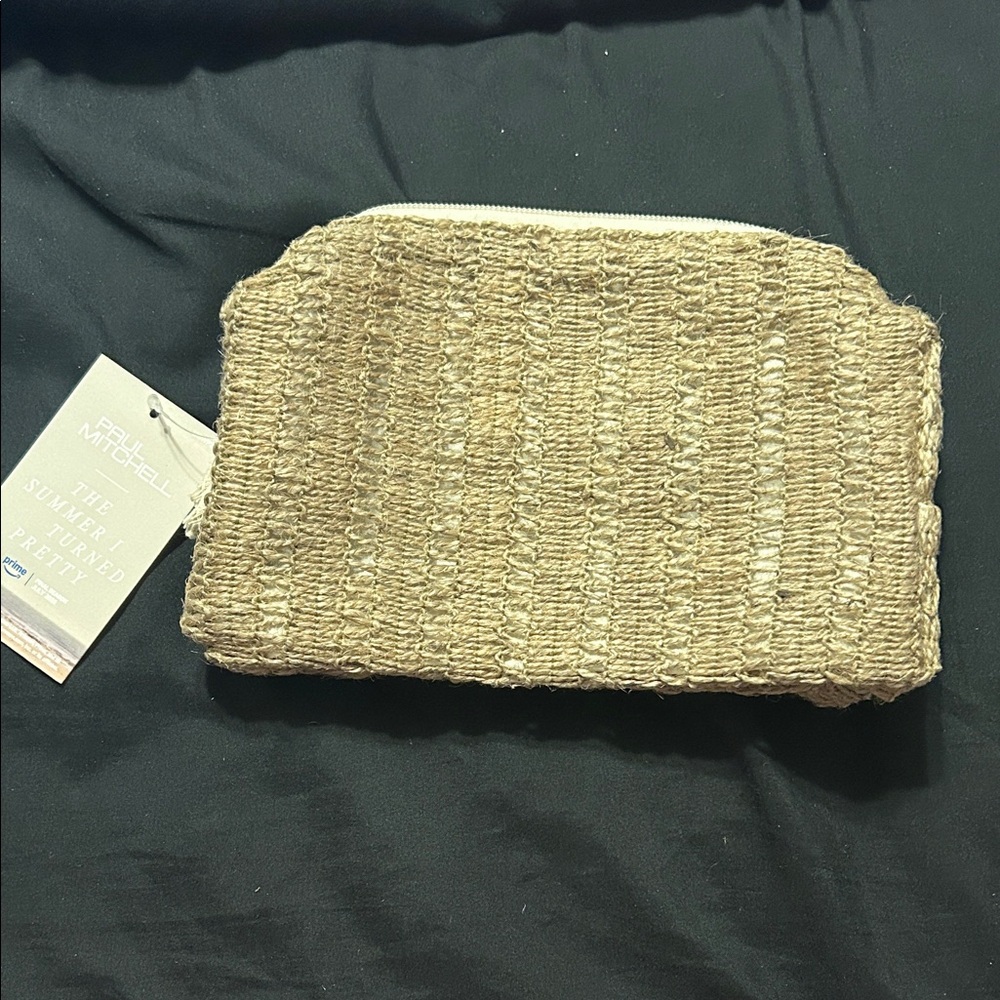 Natural Woven Clutch